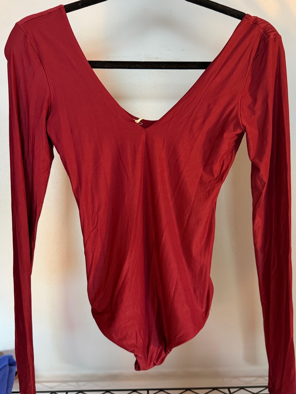 Aerie SMOOTHEZ Red Bodysuit NWT Size S/P